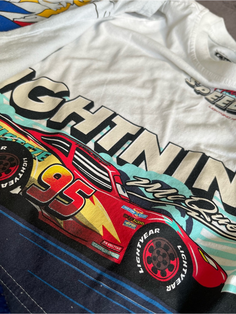 Lightning McQueen & Sonic Outfit Bundle Size 3T ๐โก - Picture 3 of 13